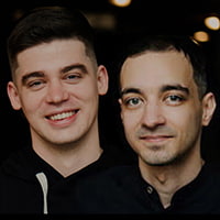 Slava Shestopalov Eugene Shykiriavyi