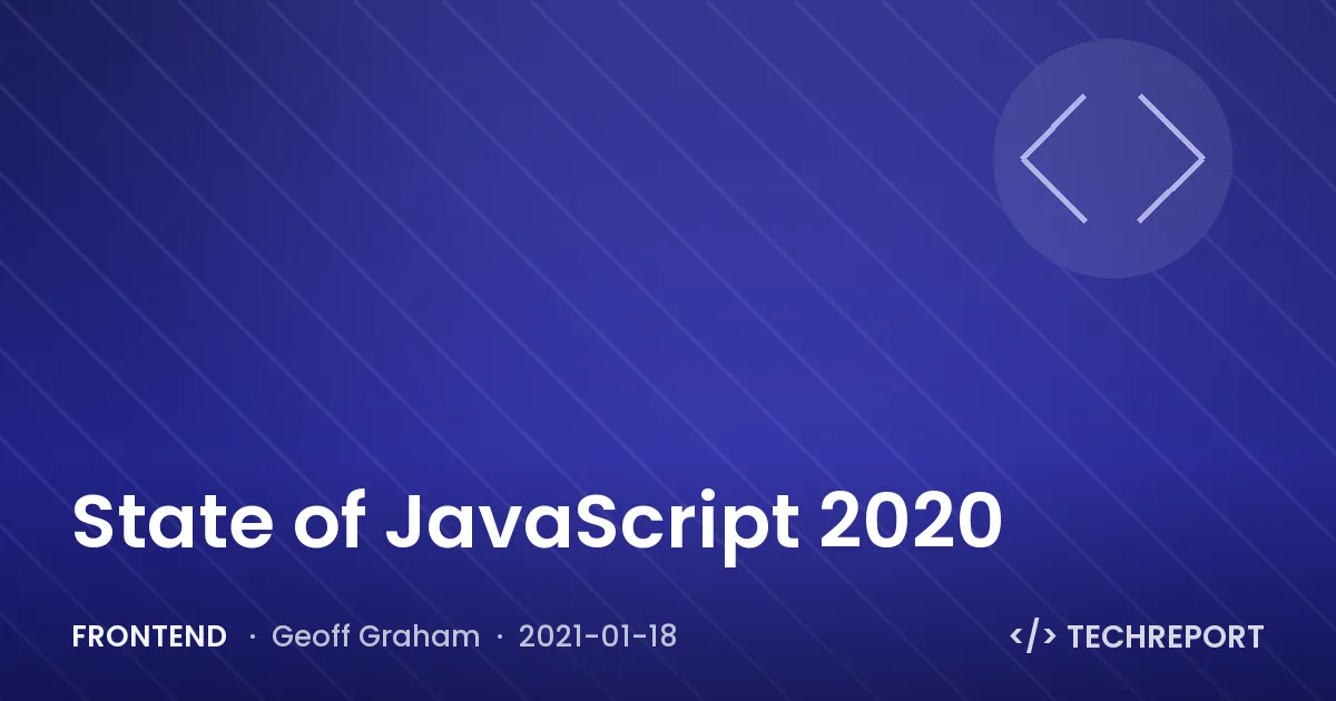 State of JavaScript 2020
