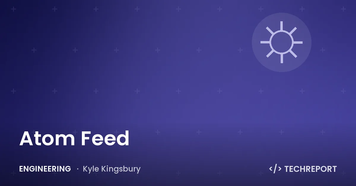 Atom Feed