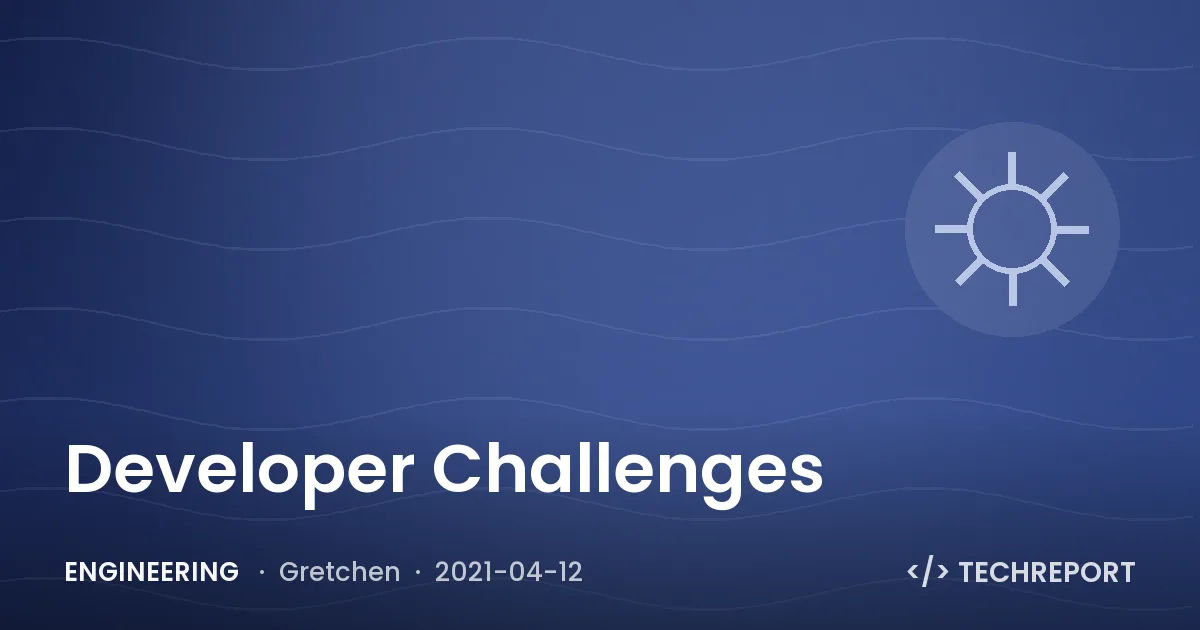 Developer Challenges
