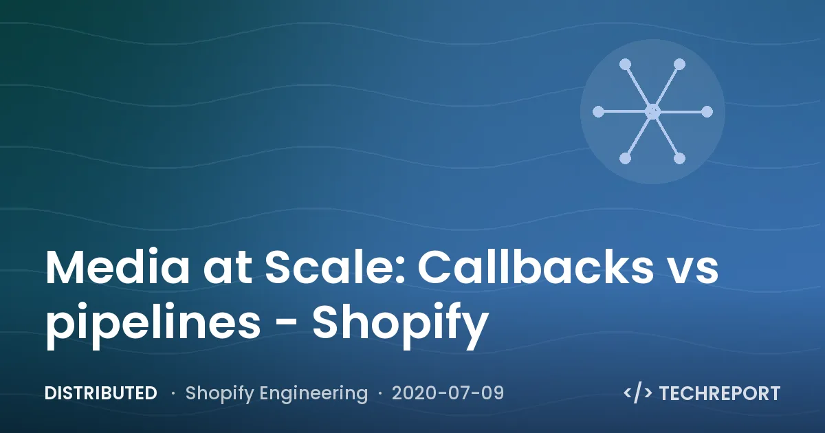 Distributed — Media at Scale: Callbacks vs pipelines - Shopify