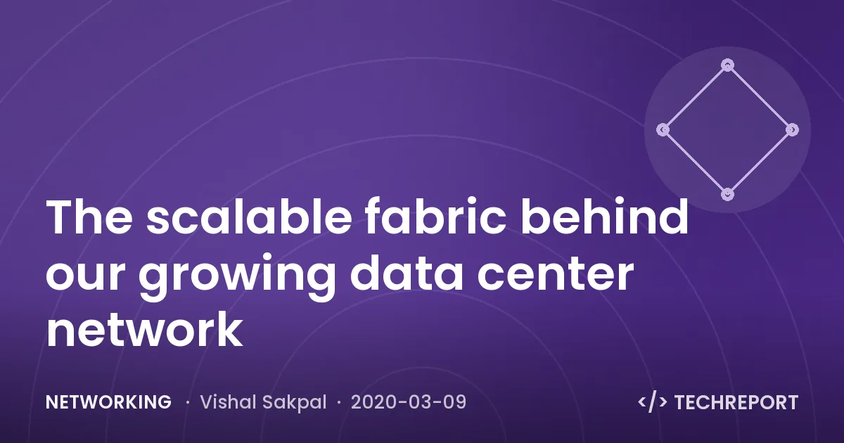The scalable fabric behind our growing data center network