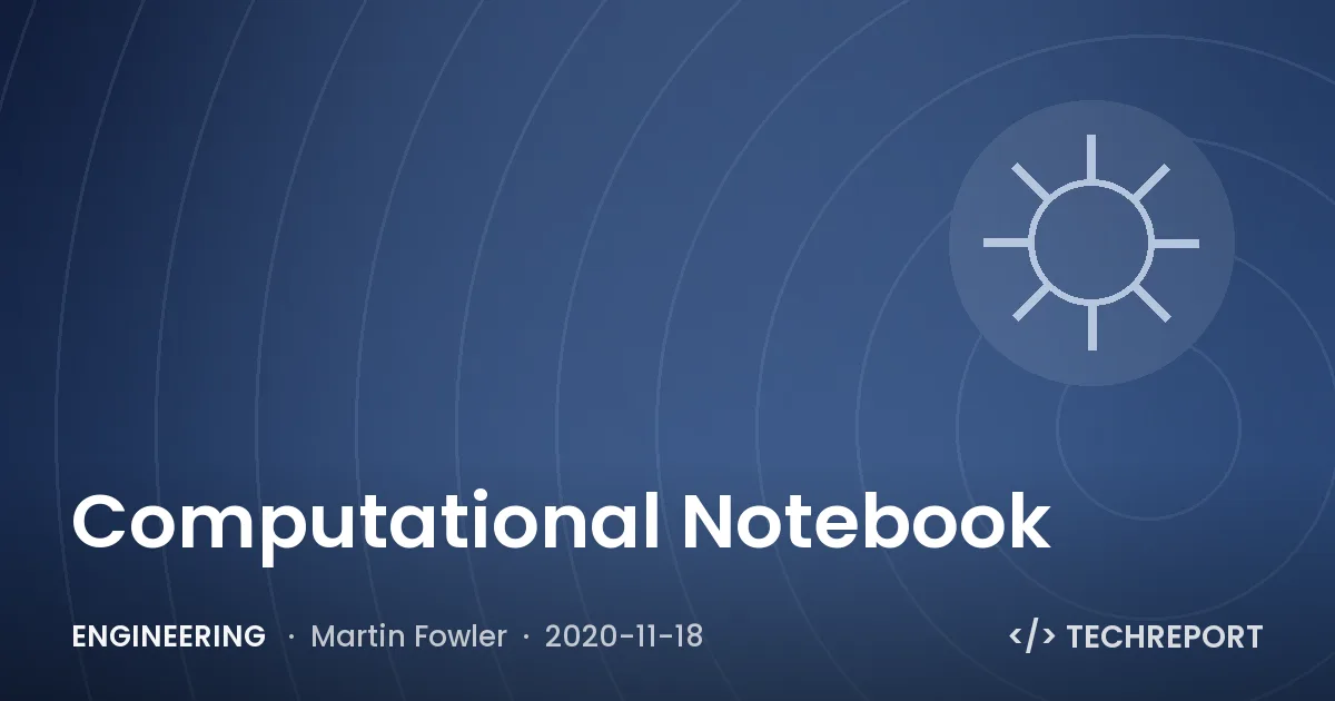 Computational Notebook