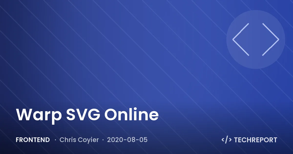 Warp SVG Online