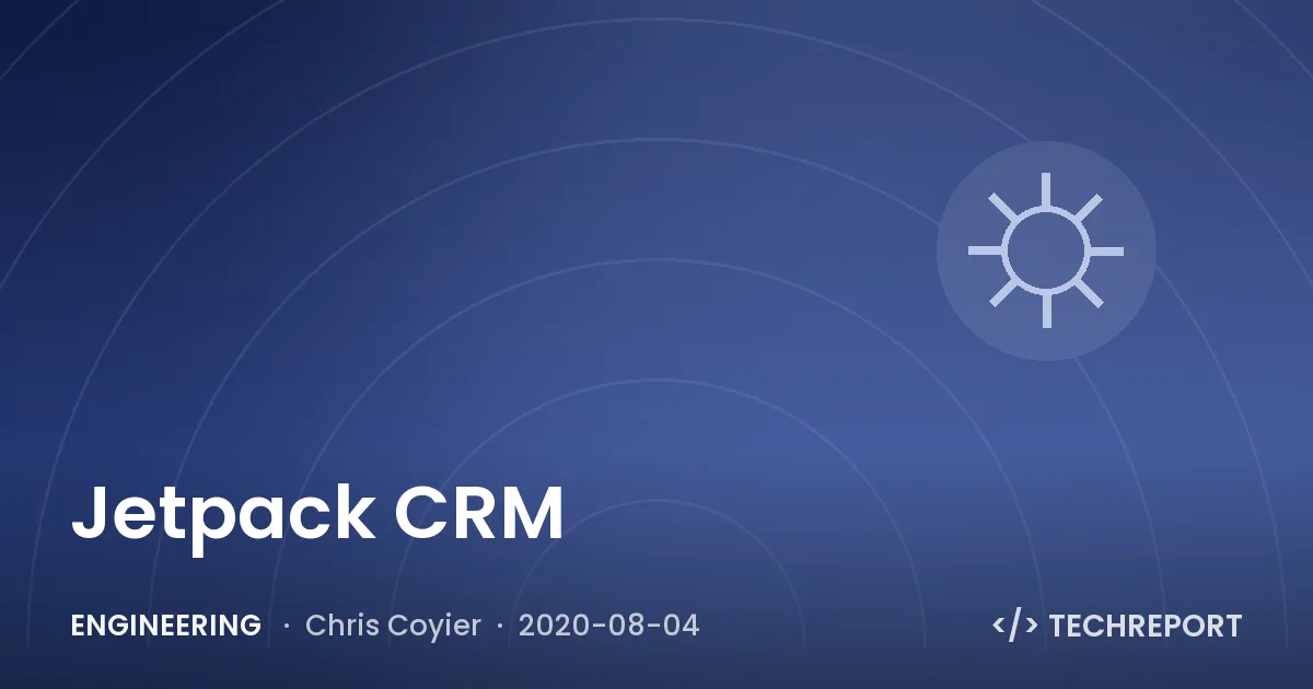 Jetpack CRM