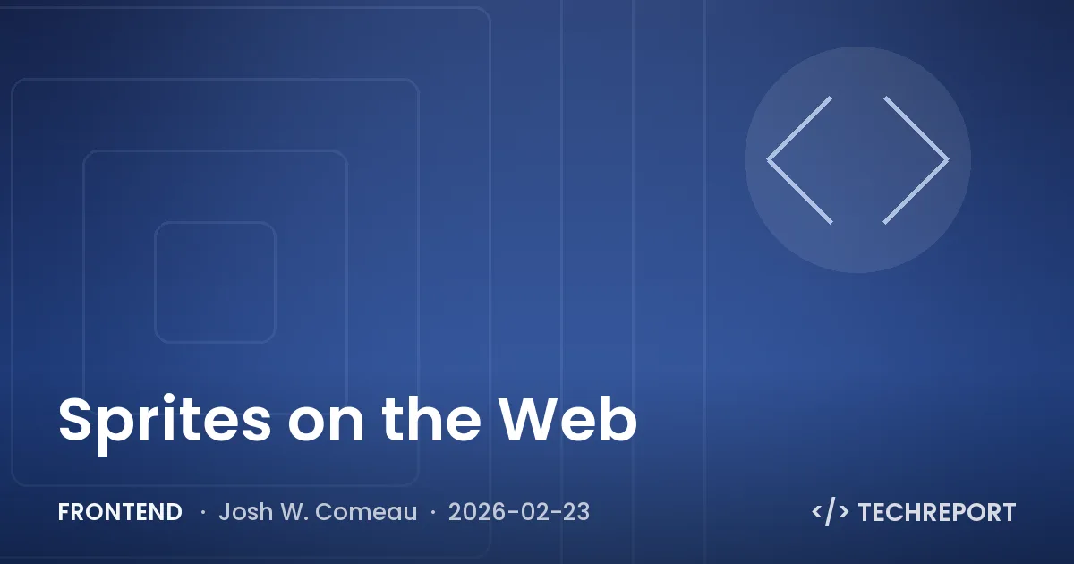 Frontend — Sprites on the Web