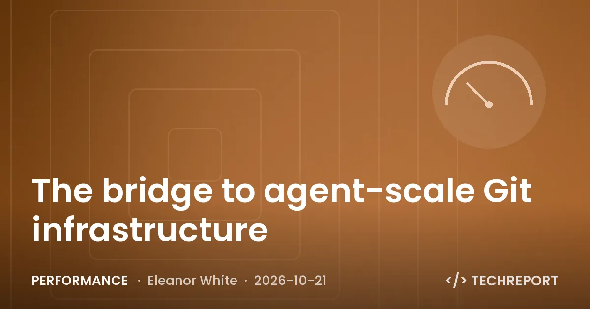 Performance — The bridge to agent-scale Git infrastructure