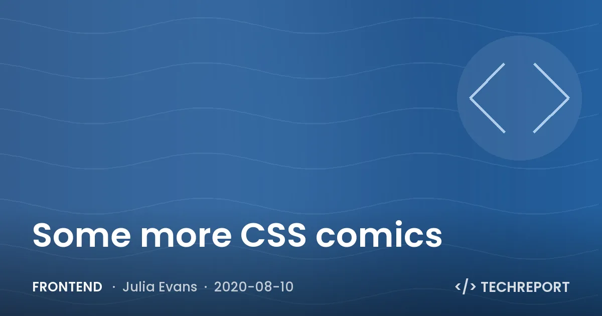 Some more CSS comics
