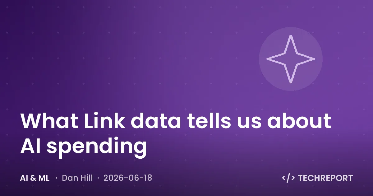 AI & ML — What Link data tells us about AI spending