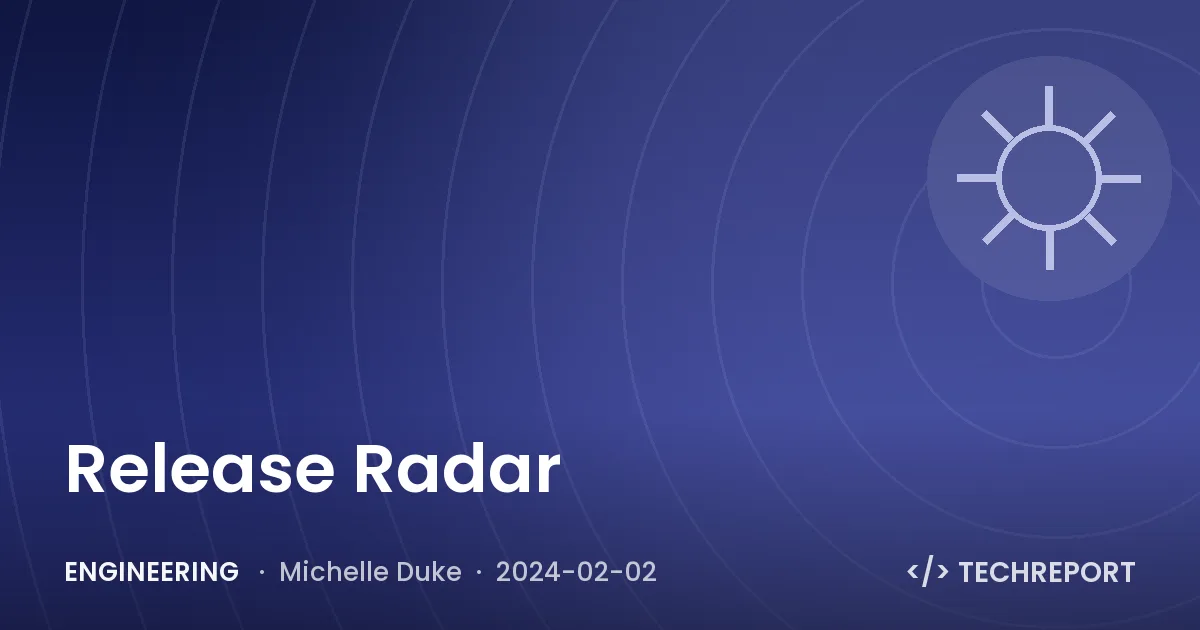 Release Radar