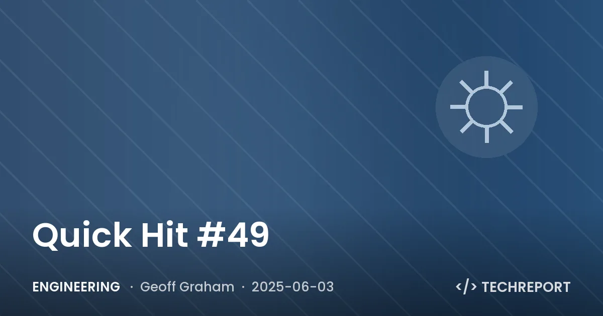 Quick Hit #49