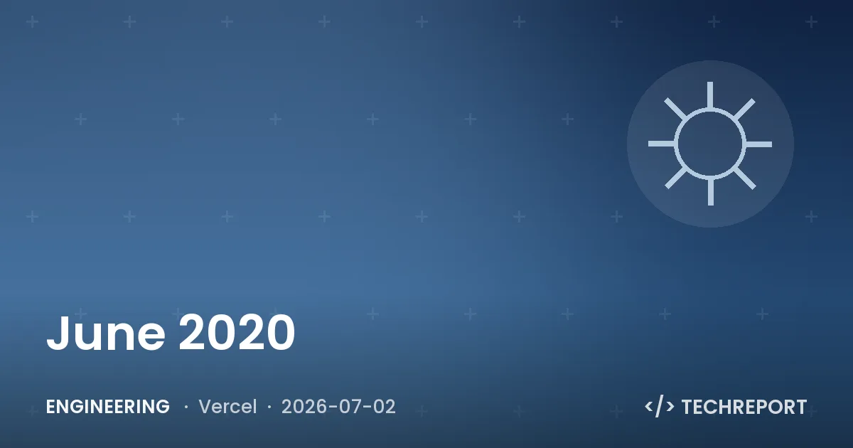 June 2020