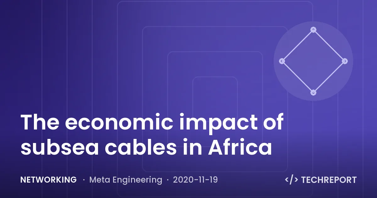 The economic impact of subsea cables in Africa