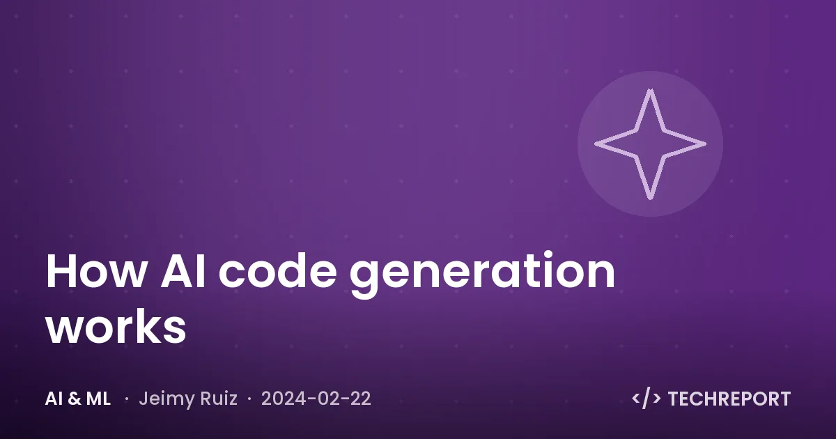 AI & ML — How AI code generation works