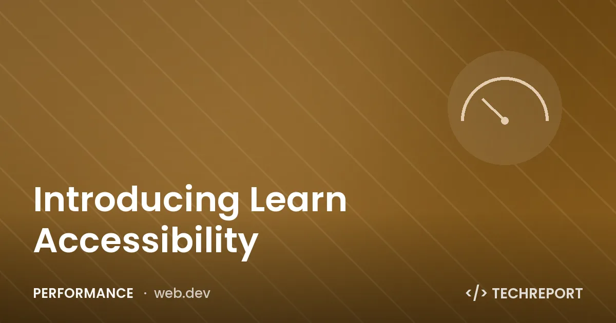 Introducing Learn Accessibility