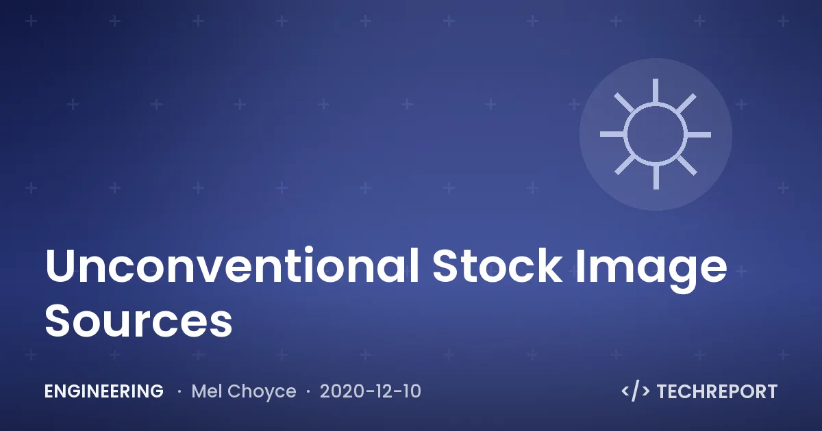 Engineering — Unconventional Stock Image Sources