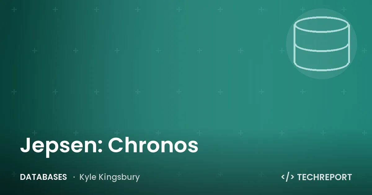 Jepsen: Chronos