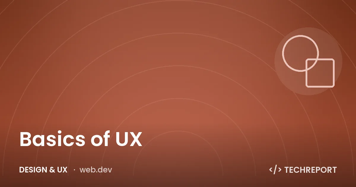 Basics of UX