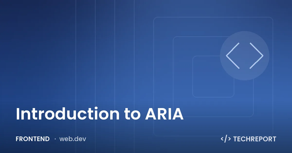 Introduction to ARIA