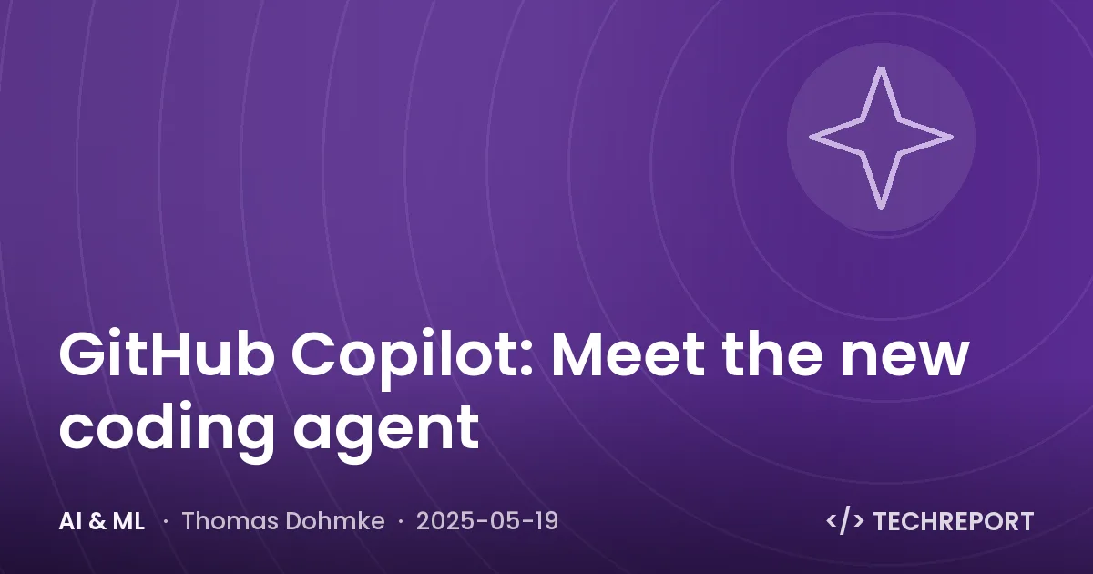 GitHub Copilot: Meet the new coding agent