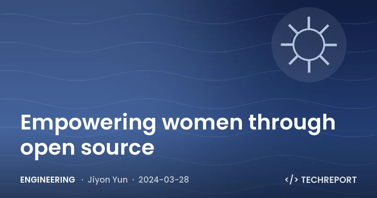 Empowering women through open source