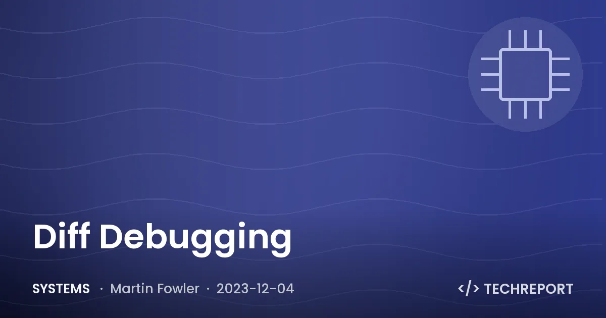 Diff Debugging