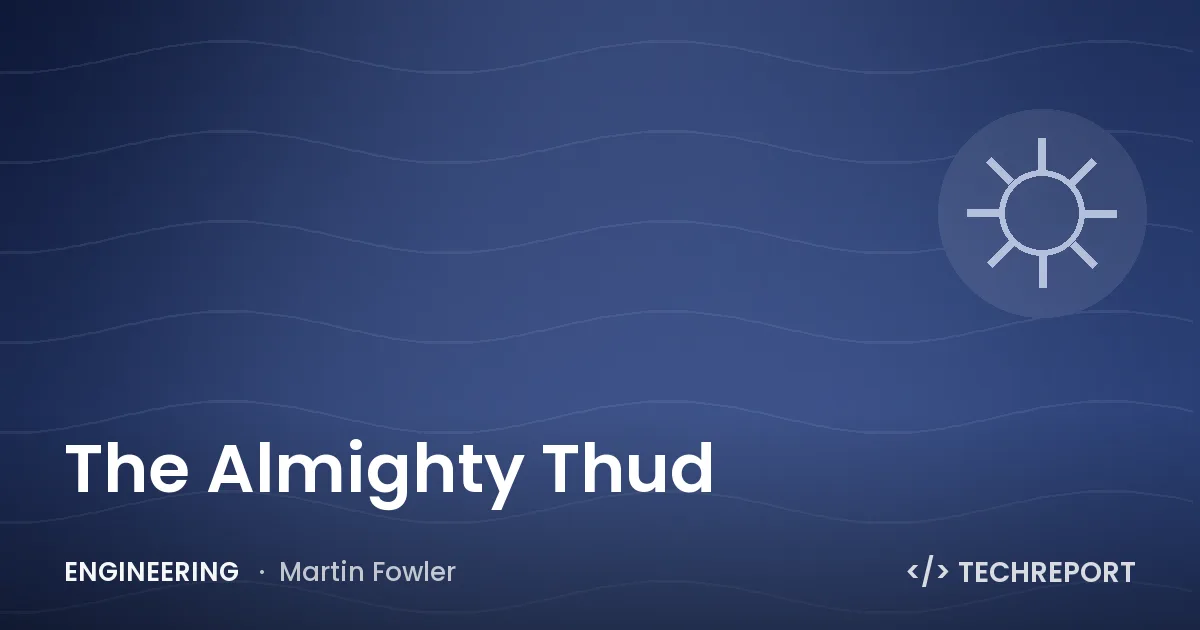 The Almighty Thud