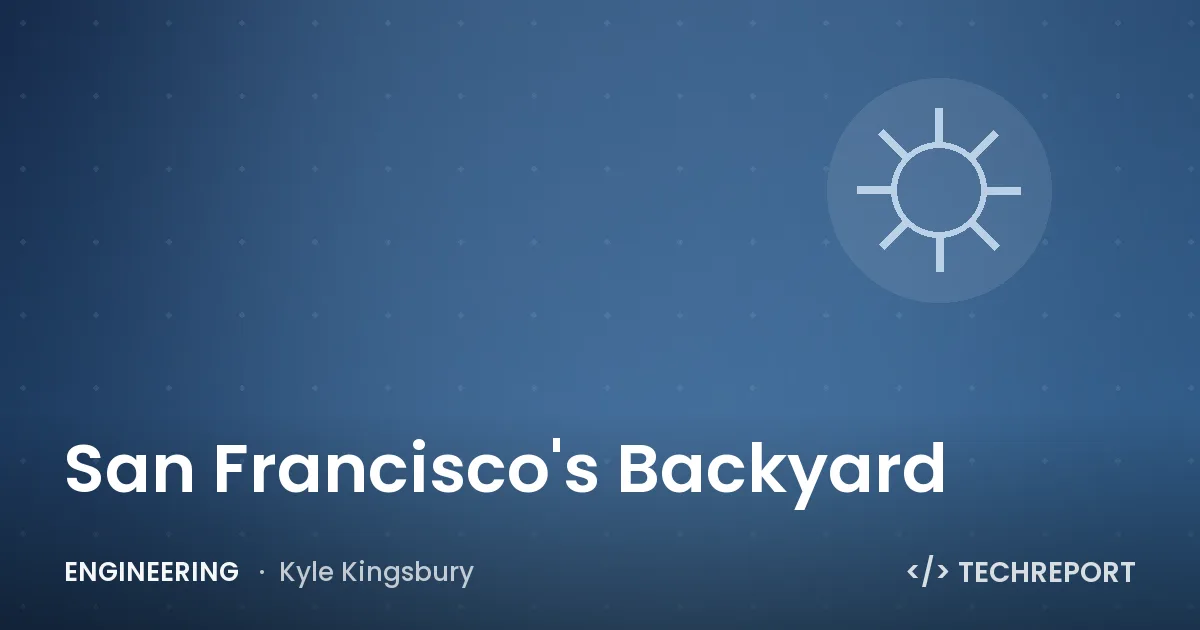 San Francisco's Backyard