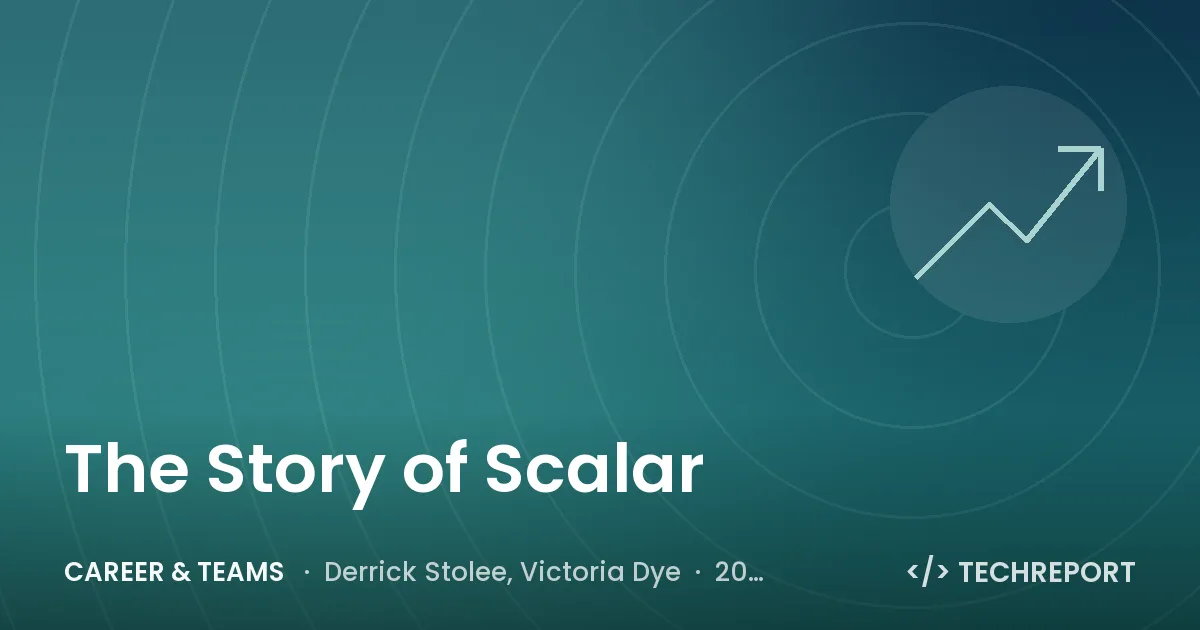 The Story of Scalar