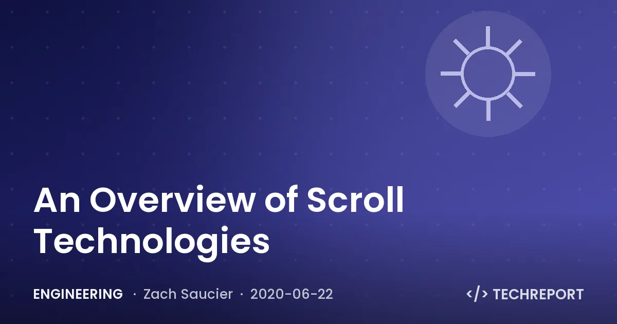 An Overview of Scroll Technologies