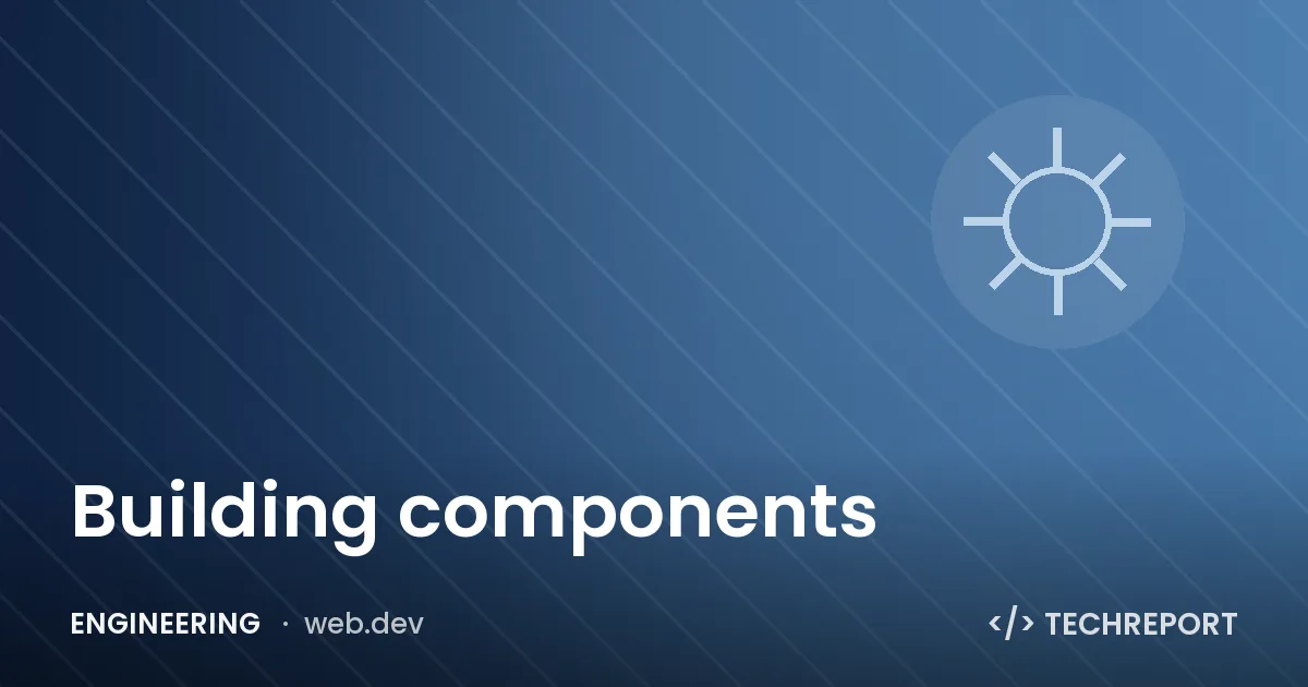 Building components