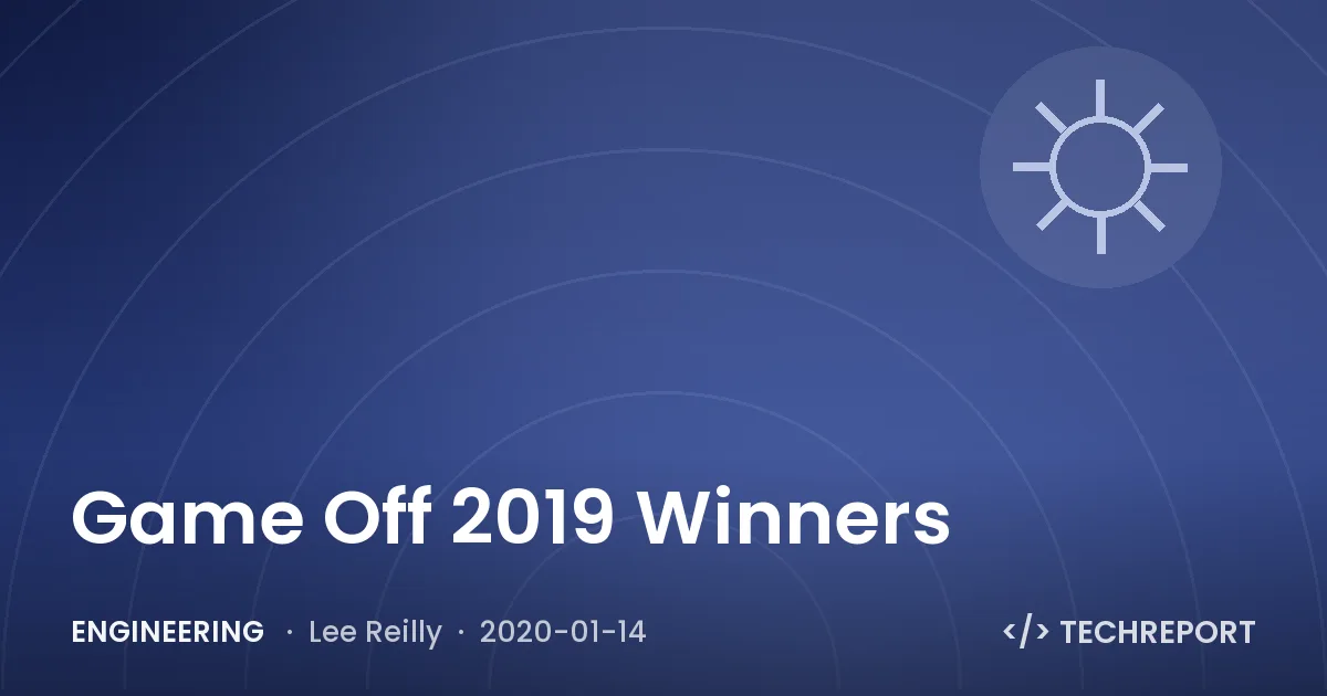 Engineering — Game Off 2019 Winners