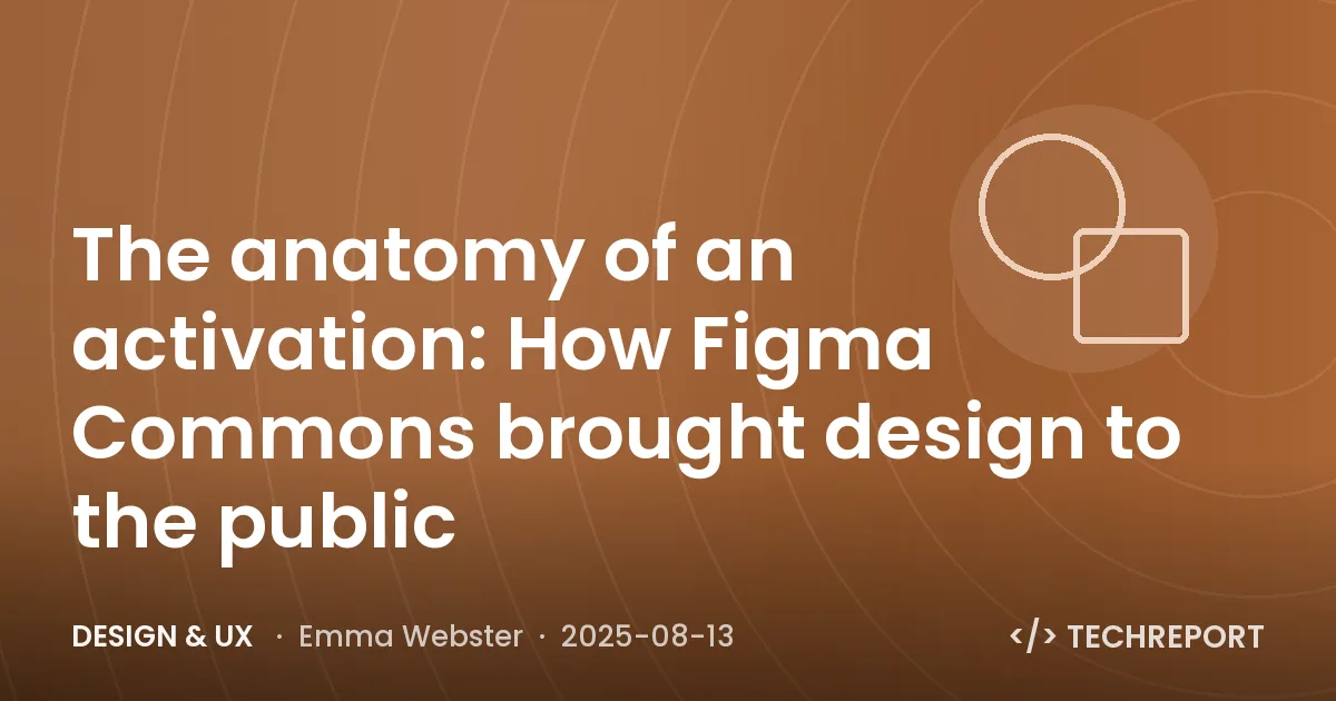 The anatomy of an activation: How Figma Commons brought design to the public