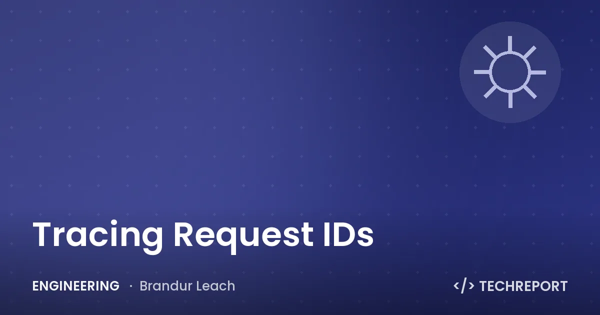 Tracing Request IDs