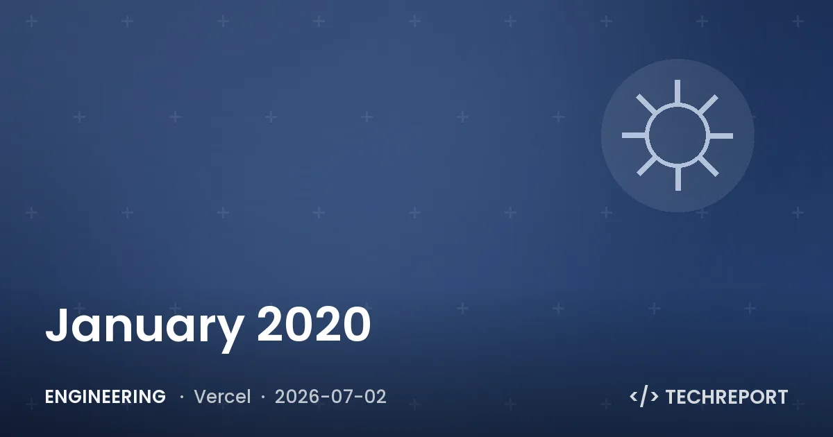 January 2020