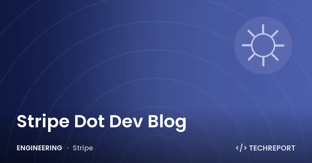 Stripe Dot Dev Blog