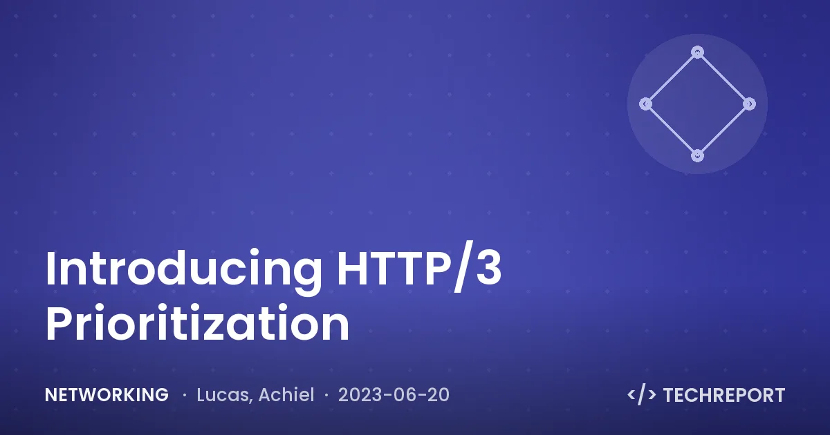 Introducing HTTP/3 Prioritization