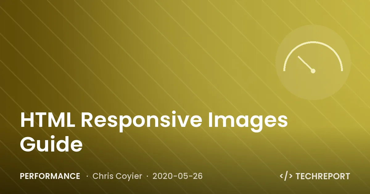 HTML Responsive Images Guide