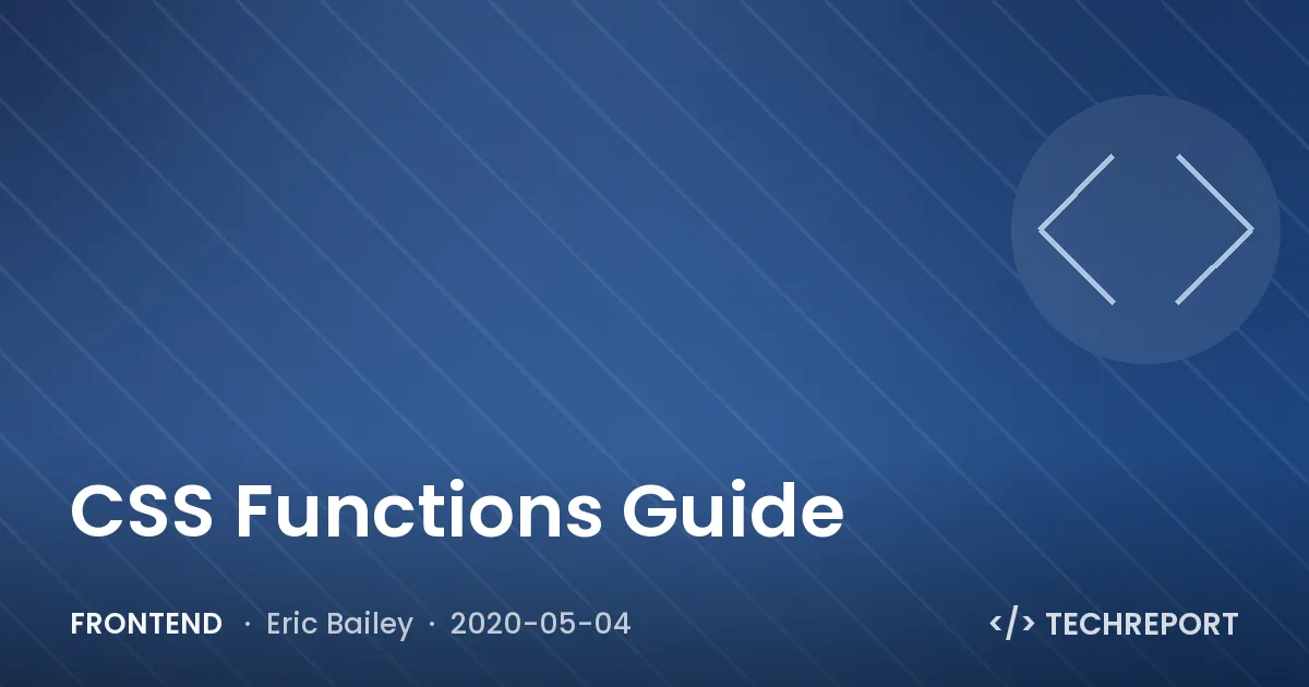 Frontend — CSS Functions Guide