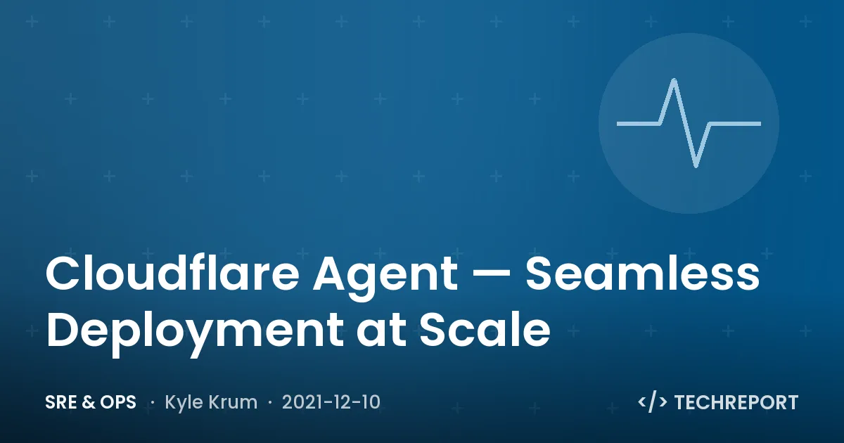 SRE & Ops — Cloudflare Agent — Seamless Deployment at Scale