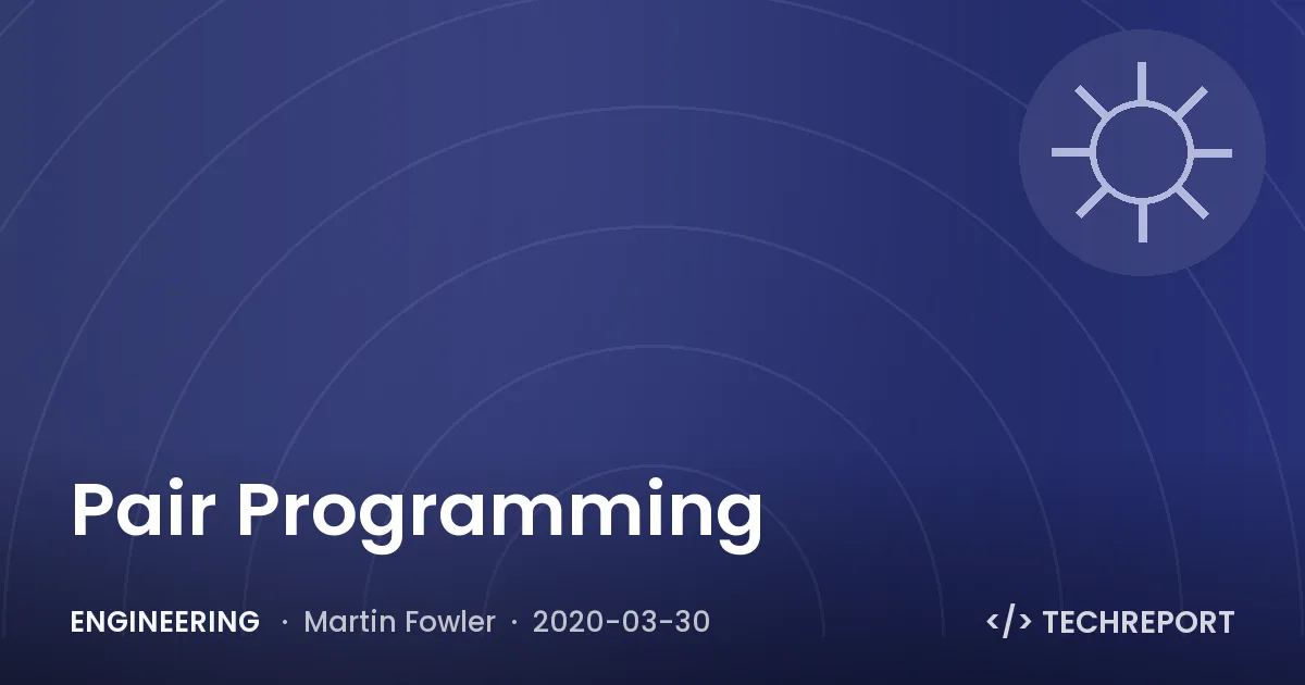 Pair Programming