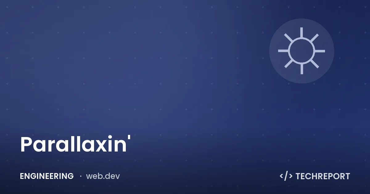 Parallaxin'