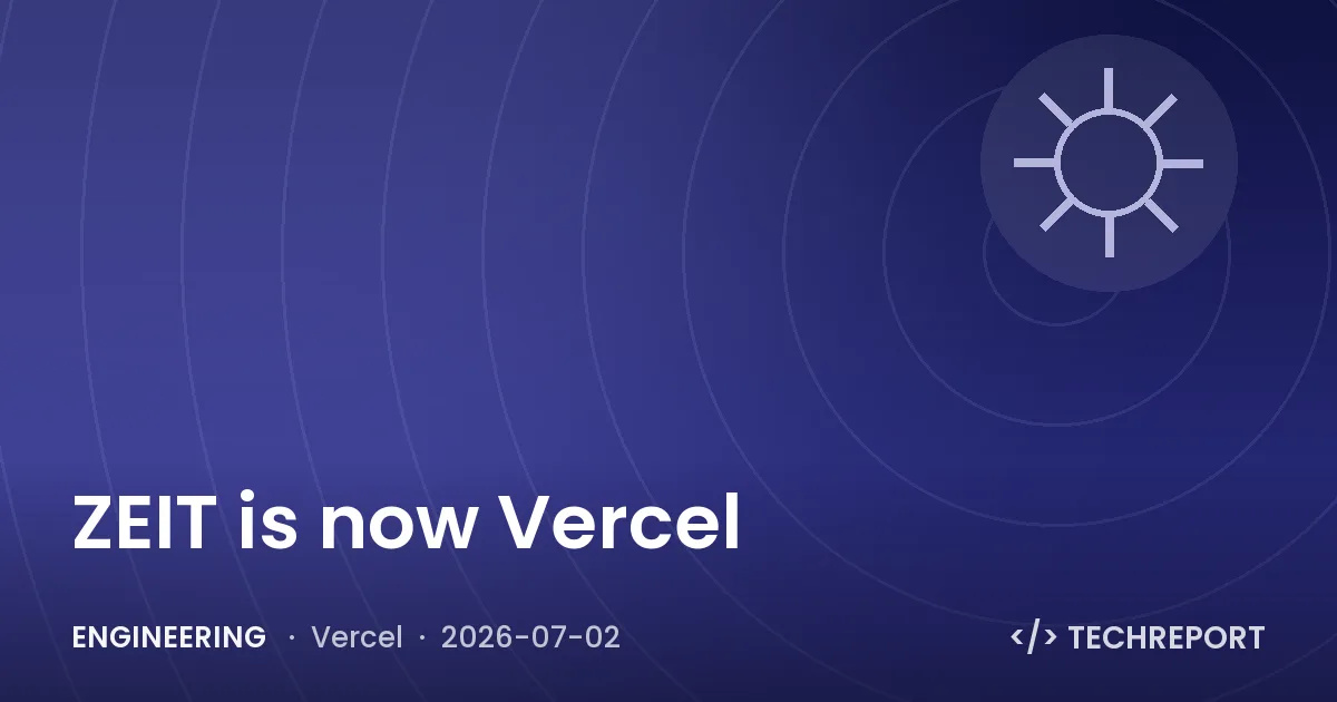 Engineering — ZEIT is now Vercel