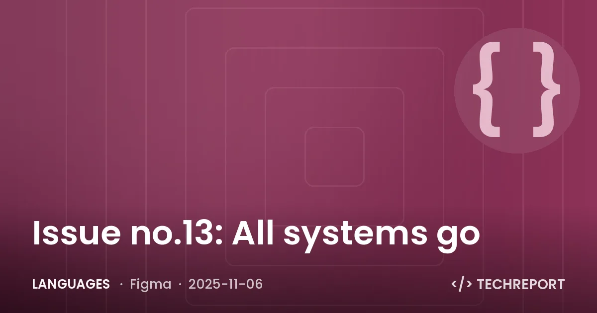 Languages — Issue no.13: All systems go