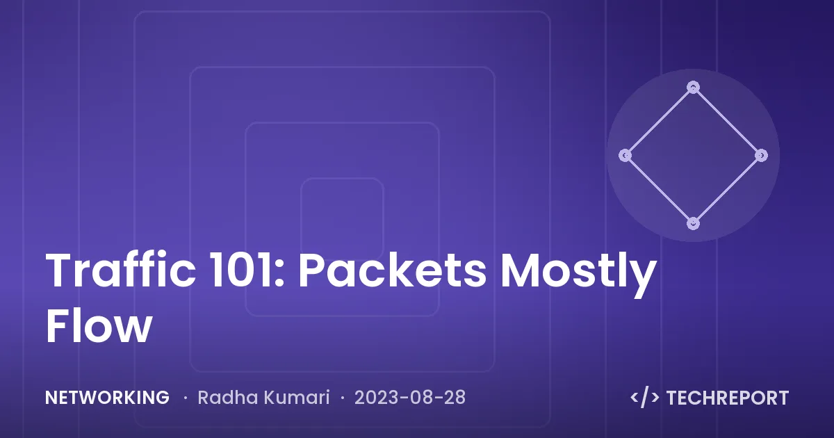 Networking — Traffic 101: Packets Mostly Flow