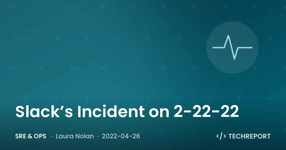 Slack’s Incident on 2-22-22