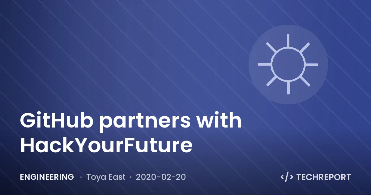 GitHub partners with HackYourFuture