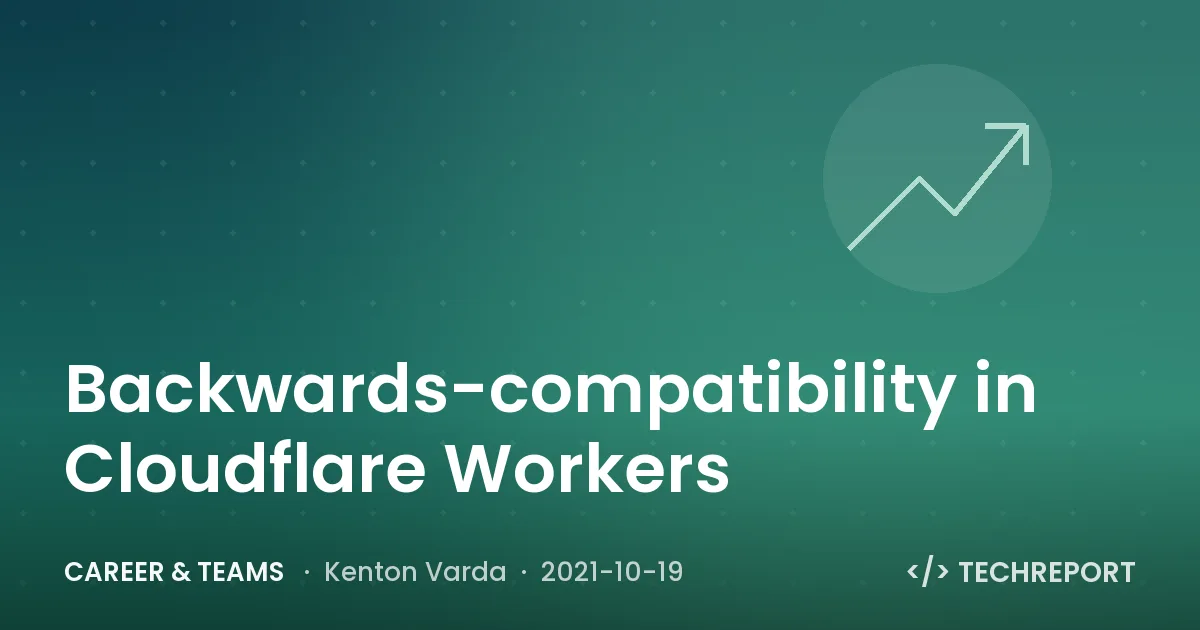 Career & Teams — Backwards-compatibility in Cloudflare Workers