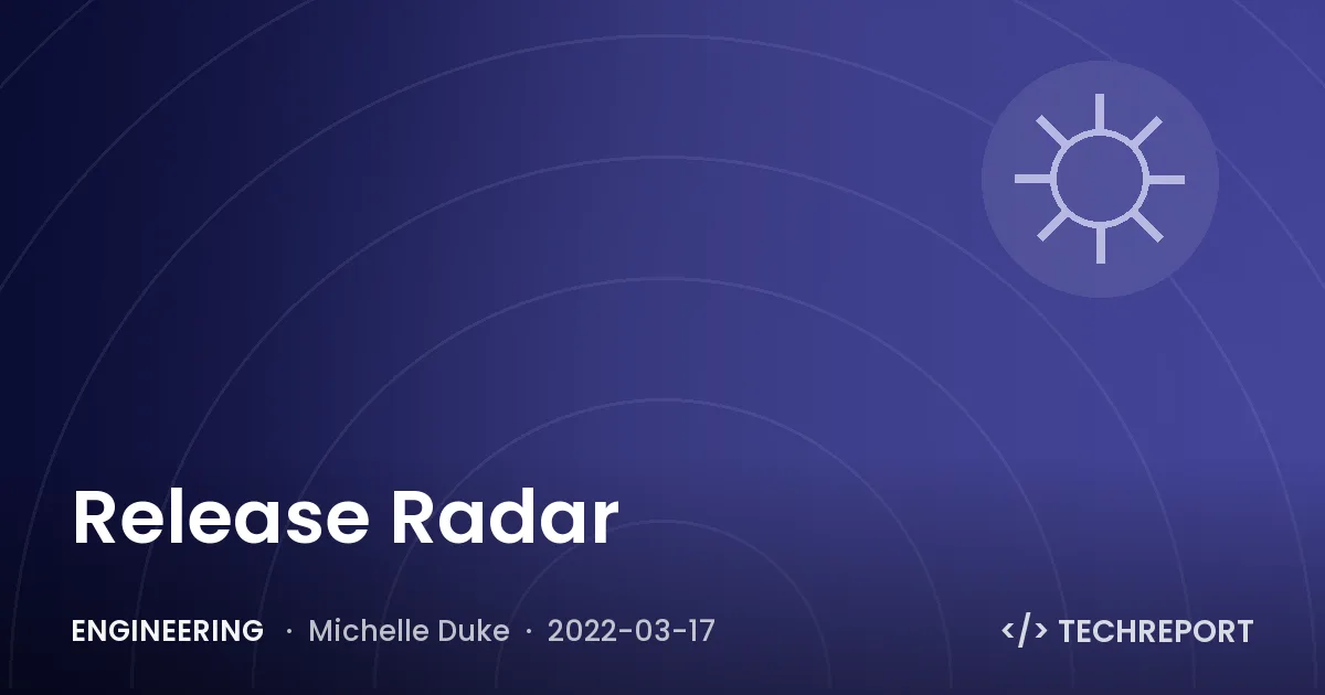 Release Radar