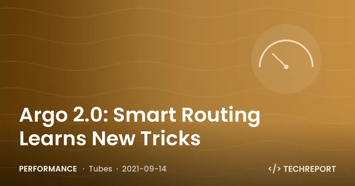 Performance — Argo 2.0: Smart Routing Learns New Tricks